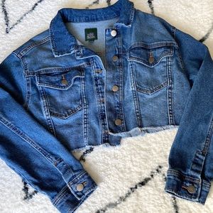 Cropped Jean Jacket